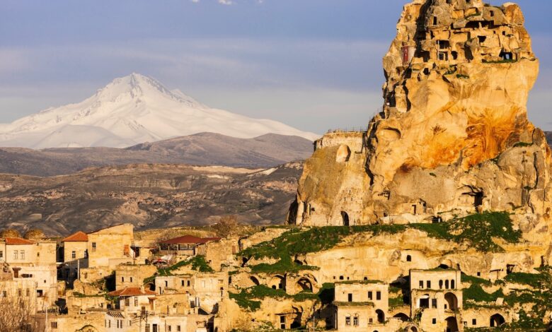 You can ski down a dormant volcano in this Turkish town